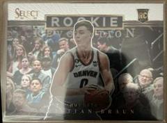 Christian Braun #13 Basketball Cards 2022 Panini Select Rookie Revolution Prices
