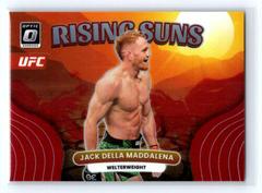 Jack Della Maddalena [Red] #1 Ufc Cards 2023 Panini Donruss Optic UFC Rising Suns Prices