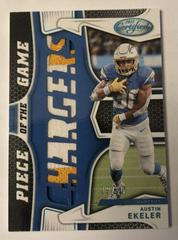 Austin Ekeler Football Cards 2022 Panini Certified Piece of the Game Prices