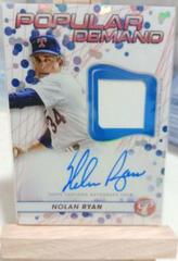 Nolan Ryan #DPAR-NR Baseball Cards 2023 Topps Pristine Popular Demand Autograph Relic Prices