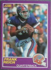 Frank Reich #335S Football Cards 1989 Panini Score Supplemental Prices