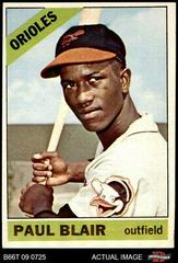 Paul Blair #48 Baseball Cards 1966 Topps Prices