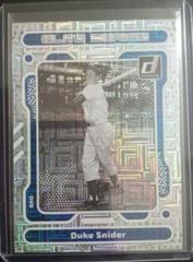 Duke Snider [Vector] #E4 Baseball Cards 2023 Panini Donruss Elite Series Prices