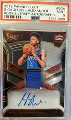 Shai Gilgeous-Alexander Basketball Cards 2018 Panini Select Rookie Jersey Autographs Prices