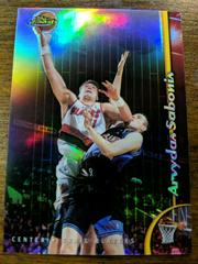Arvydas Sabonis Refractor Basketball Cards 1998 Finest Prices