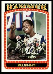 Hank Aaron #TH-9 Baseball Cards 2023 Topps Heritage The Hammer Prices