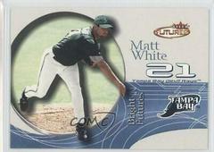 Matt White #228 Baseball Cards 2001 Fleer Futures Prices