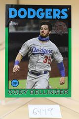 Cody Bellinger [Green] #86B-11 Baseball Cards 2021 Topps 1986 35th Anniversary Prices