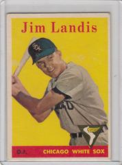Jim Landis Baseball Cards 1958 Topps Prices