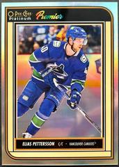 Elias Pettersson #OP30 Hockey Cards 2022 O-Pee-Chee Platinum Premier Prices