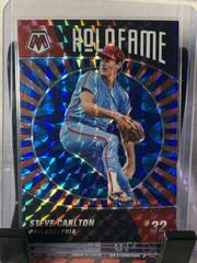 Steve Carlton [Reactive Blue] #HF-10 Baseball Cards 2022 Panini Mosaic Holofame Prices