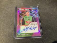 Anthony Alfredo [Pink] #SS-AA Racing Cards 2021 Panini Prizm Spotlight Signatures Prices