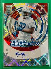 Brian Branch [Red] #TC-BBR Football Cards 2023 Panini Donruss Elite Turn of the Century Autographs Prices
