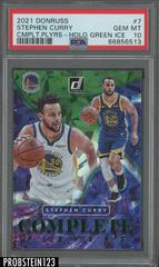 Stephen Curry [Green Ice] Basketball Cards 2021 Panini Donruss Complete Players Prices