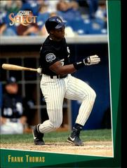 Frank Thomas #6 Baseball Cards 1993 Score Select Prices