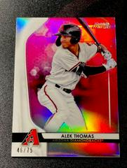 Alek Thomas [Pink Refractor] #BPR-17 Baseball Cards 2020 Bowman Sterling Prices