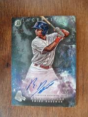 Rafael Devers [Green] #PA-RD Baseball Cards 2016 Bowman Inception Prospect Autographs Prices