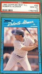 Roberto Alomar #35 Baseball Cards 1990 Donruss Best NL Prices