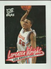Lorenzen Wright Basketball Cards 1996 Ultra Prices