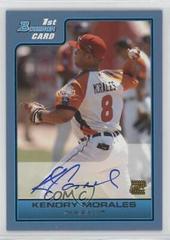 Kendry Morales [Autograph] #B120 Baseball Cards 2006 Bowman Prospects Prices