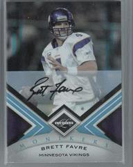 Brett Favre [Monikers Autograph Gold] #55 Football Cards 2010 Panini Limited Prices