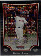 David Ortiz [Xfractor] #22 Baseball Cards 2009 Bowman Chrome Prices