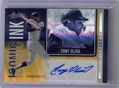 Tony Oliva [Spectrum Gold] Baseball Cards 2022 Panini Absolute Iconic Ink Autographs Prices