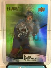 Alex Newhook [Green Blue] #R-36 Hockey Cards 2021 Upper Deck Allure Rainbow Prices