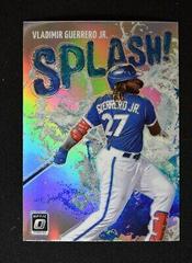 Vladimir Guerrero Jr. [Holo] Baseball Cards 2022 Panini Donruss Optic Splash Prices