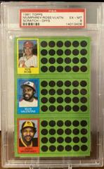 Ellis Valentine, Pete Rose Baseball Cards 1981 Topps Scratch Offs Prices