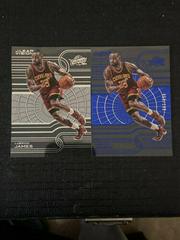 LeBron James [Blue] Basketball Cards 2015 Panini Clear Vision Prices