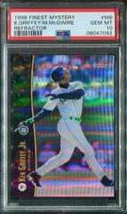 K. Griffey Jr. , M. McGwire [Refractor] Baseball Cards 1998 Finest Mystery Prices