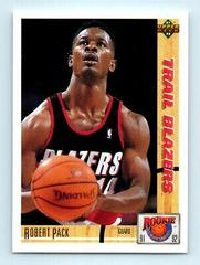 Robert Pack #R30 Basketball Cards 1991 Upper Deck Rookie Standouts Prices