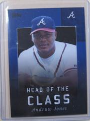 Andruw Jones [Dark Blue Gradient] #70 Baseball Cards 2022 Topps X Wander Franco Prices