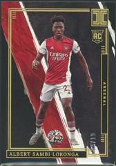 Albert Sambi Lokonga [Gold] Soccer Cards 2021 Panini Impeccable Prices