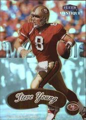 Steve Young [Gold] #11 Football Cards 1999 Fleer Mystique Prices