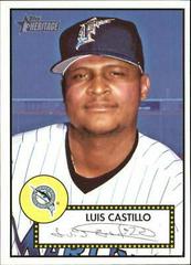 Luis Castillo #232 Baseball Cards 2001 Topps Heritage Prices