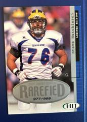 Steve Hutchinson [Rarefied Silver] #R25 Football Cards 2001 Sage Hit Prices