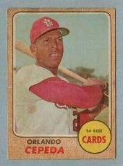 Orlando Cepeda #200 Baseball Cards 1968 Venezuela Topps Prices
