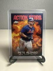 Pete Alonso [Red] #ASC-13 Baseball Cards 2023 Topps Chrome Update Action Stars Prices