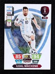 Lionel Messi #379 Soccer Cards 2022 Panini Adrenalyn XL FIFA World Cup Qatar Prices
