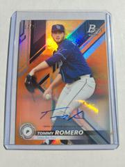 Tommy Romero [Autograph Orange] #TOP-53 Baseball Cards 2019 Bowman Platinum Top Prospects Prices
