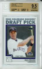 Chris Nelson #T83 Baseball Cards 2004 Topps Chrome Traded Prices