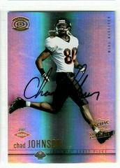 Chad Johnson [Autograph] Football Cards 2001 Pacific Dynagon Prices