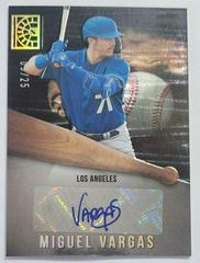 Miguel Vargas [Gold] Baseball Cards 2022 Panini Capstone Autographs Prices