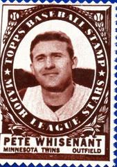 Pete Whisenant Baseball Cards 1961 Topps Stamps Prices