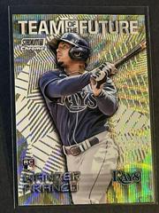 Wander Franco [Wave] #TOF-8 Baseball Cards 2022 Stadium Club Chrome Team of the Future Prices