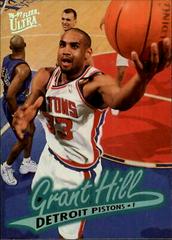 Grant Hill #33 Basketball Cards 1996 Ultra Prices