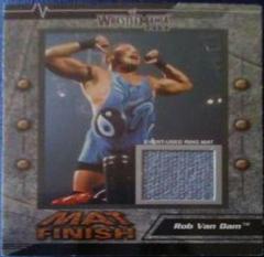 Rob Van Dam Wrestling Cards 2003 Fleer WWE WrestleMania XIX Mat Finish Prices