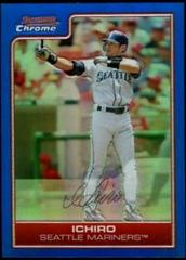 Ichiro [Blue Refractor] #50 Baseball Cards 2006 Bowman Chrome Prices